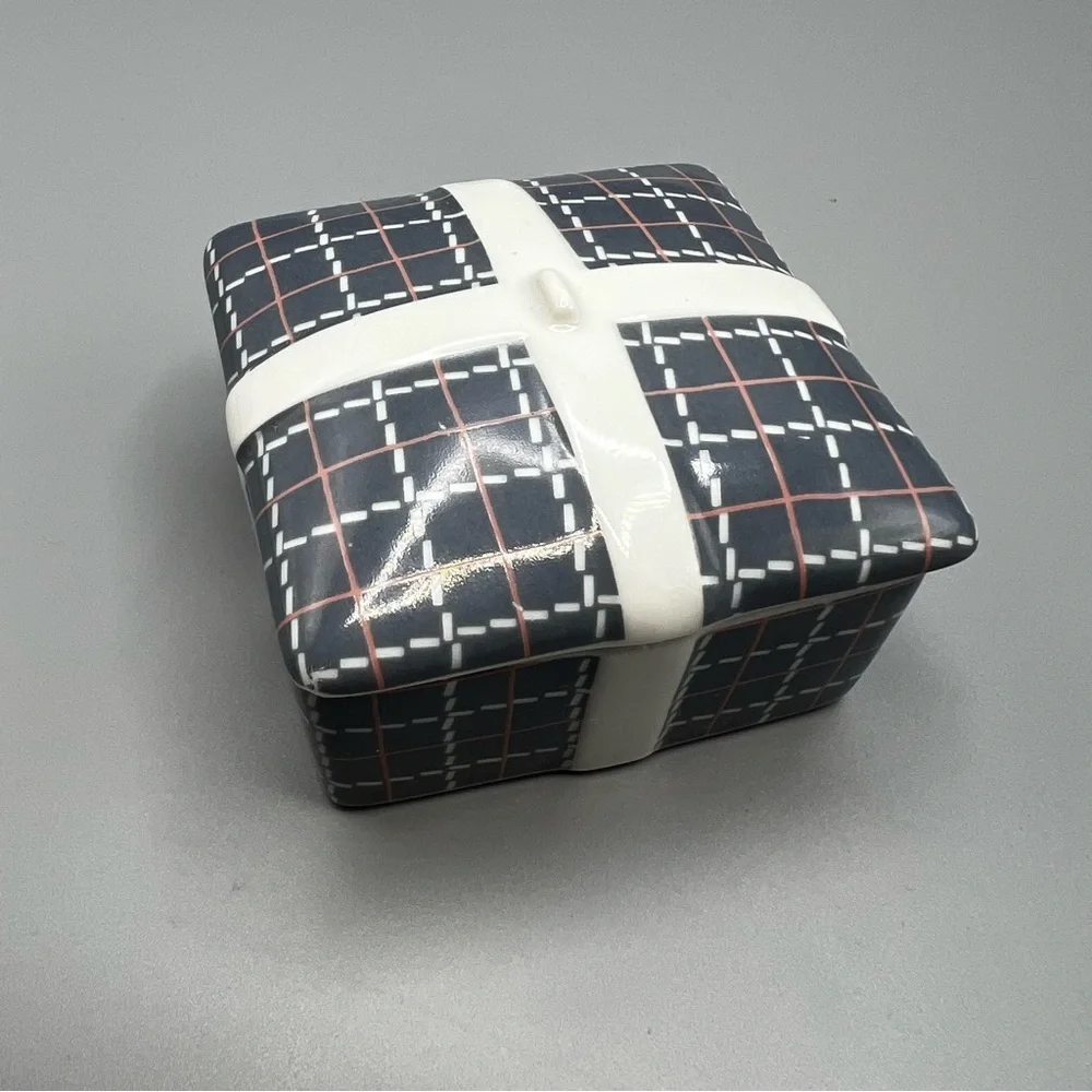 Vintage Hand Crafted Japanese Multicolor Trinket Box With Lid Home Accents Decor